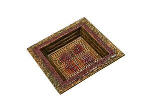 Cast Iron Censor Tray from Japan for Incense, Ashtray, Decorative Chinoiserie